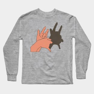 Devil Shadow Puppet Long Sleeve T-Shirt